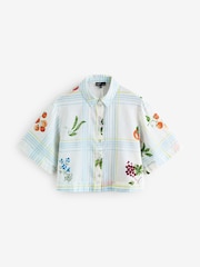 Nobodys Child White Bennie Fruit Print Shirt - Image 1 of 1