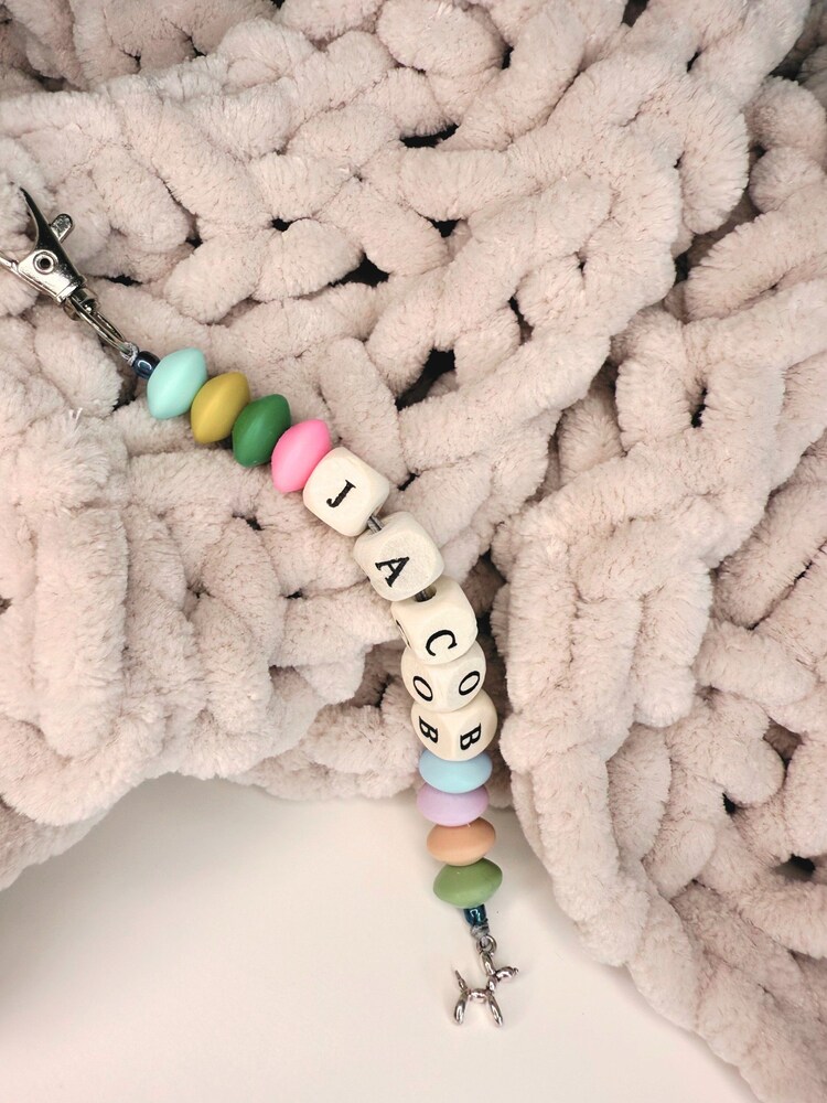 Ruff Cubs Kidswear Green Personalised Bag Charm - Image 1 of 2