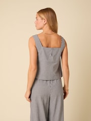 Nobodys Child Black Stanley Gingham Top - Image 2 of 5