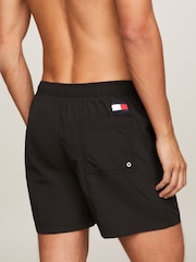 Tommy Hilfiger Black Medium Long Drawstring Shorts - Image 2 of 3