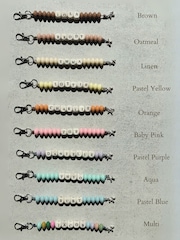 Ruff Cubs Kidswear Natural Personalised Bag Charm - Image 2 of 3