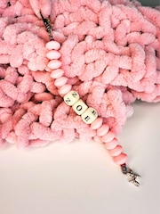 Ruff Cubs Kidswear Pink Personalised Bag Charm - Image 1 of 2