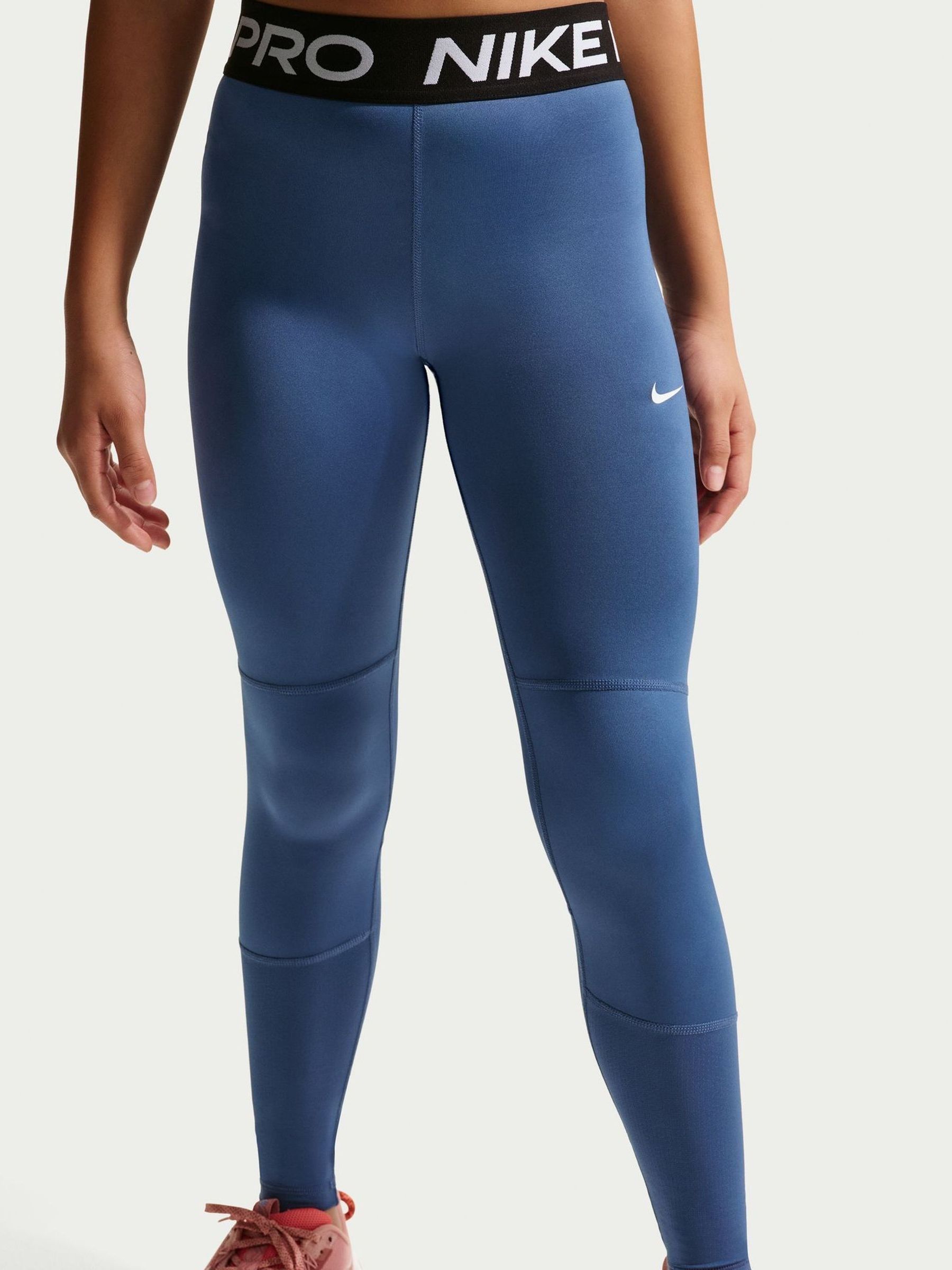 navy nike pro leggings