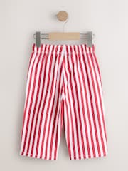 Red/Ecru Pull On Wide Trousers (3mths-7yrs) - Image 5 of 7