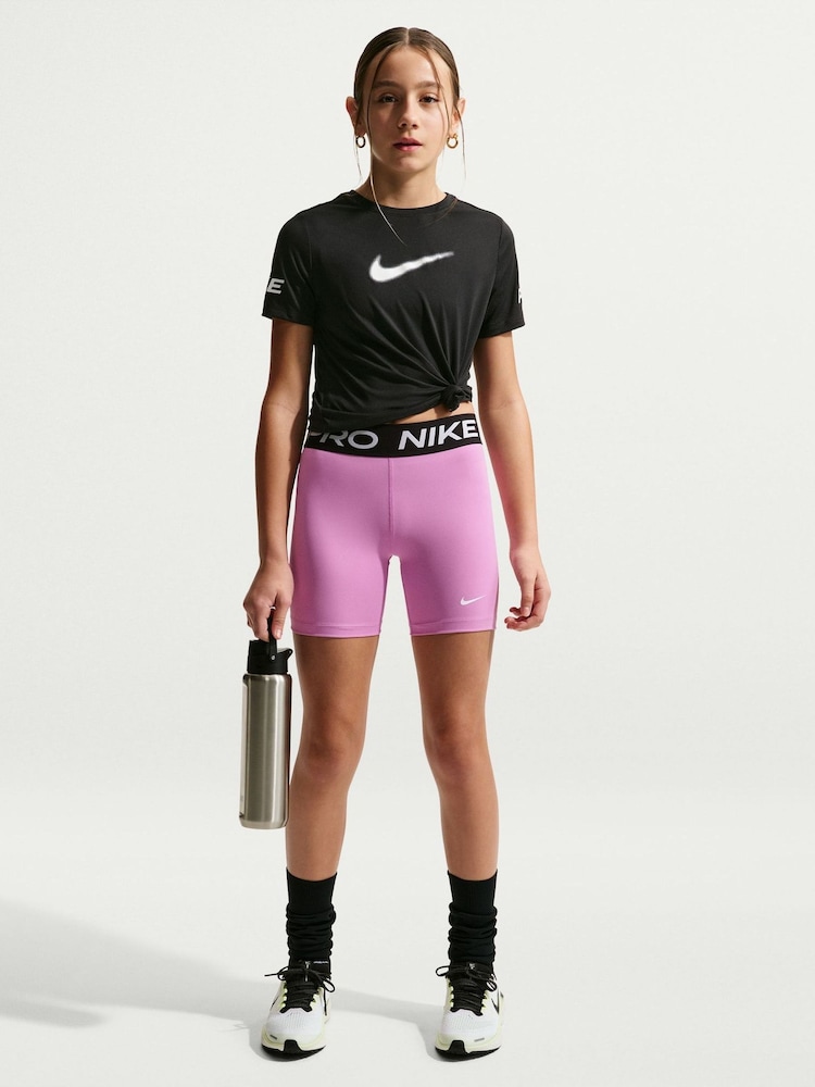 Nike Magenta Pink Pro Dri-FIT 5inch Shorts - Image 1 of 5 Nike Magenta Pink Pro Dri-FIT 5inch Shorts - Image 1 of 5