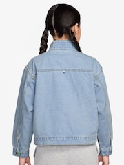 Nike Blue Collection Windrunner Denim Jacket - Image 2 of 3