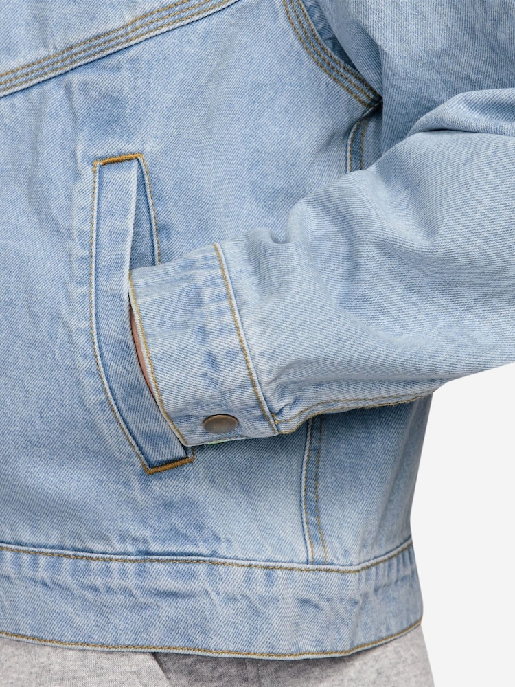 Nike Blue Collection Windrunner Denim Jacket - Image 3 of 3