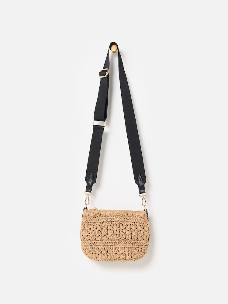 Oliver Bonas Paddie Straw Weave Cross-Body Bag - Imagen 1 de 7 Oliver Bonas Paddie Straw Weave Cross-Body Bag - Imagen 1 de 7