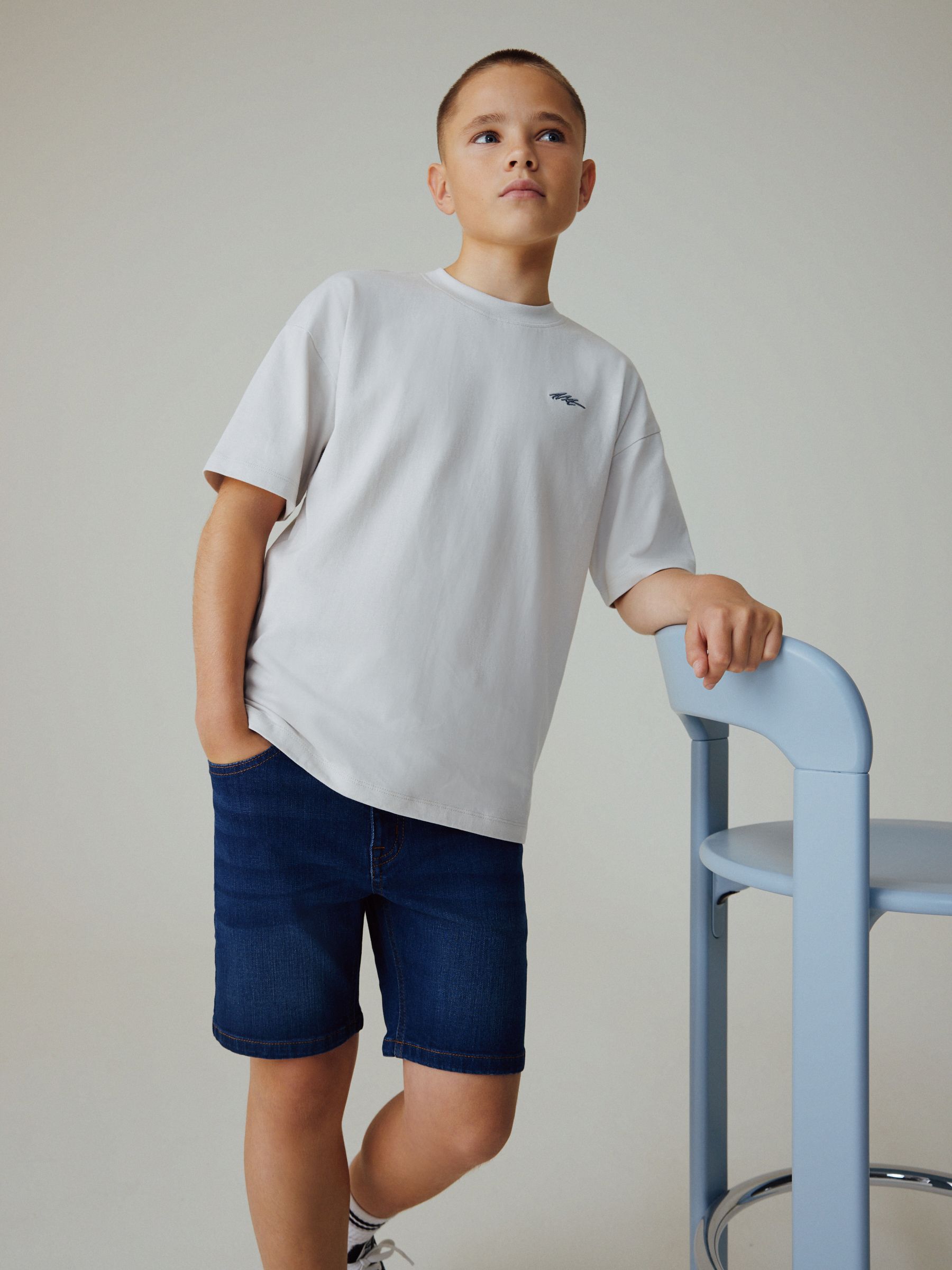 Next：日本 ダークブルー - デニム ショートパンツ （3 〜 16歳） from