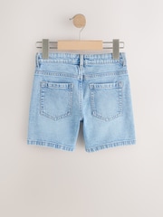 Light Blue Single Denim Shorts (3-16yrs) - Image 7 of 11