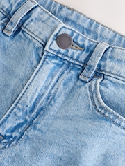 Light Blue Single Denim Shorts (3-16yrs) - Image 8 of 11
