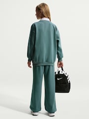 Nike Mineral Slate Oversized Club Fleece Sweatshirt - Image 2 of 5