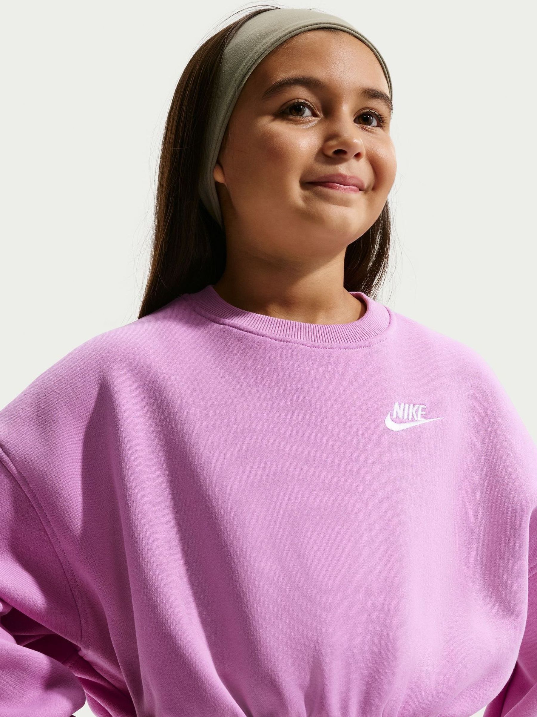 magenta nike sweatshirt
