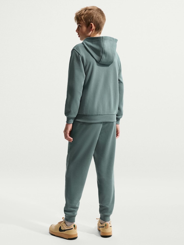 Nike Mineral Slate French Terry Full-Zip Hoodie - Image 2 of 5