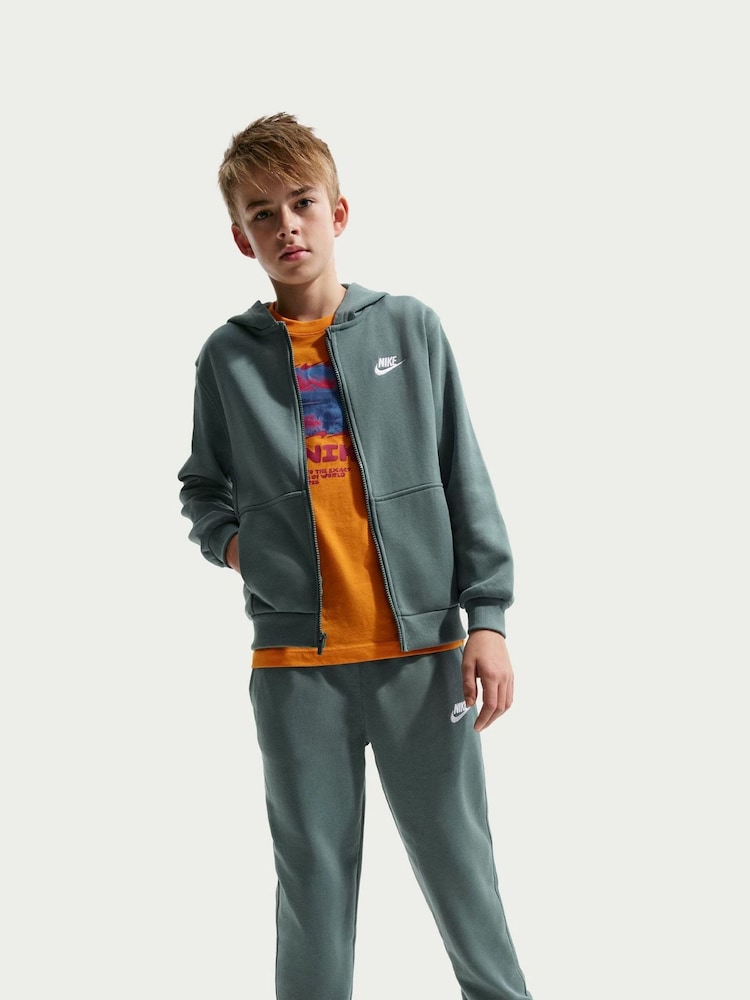 Nike Mineral Slate French Terry Full-Zip Hoodie - Image 5 of 5