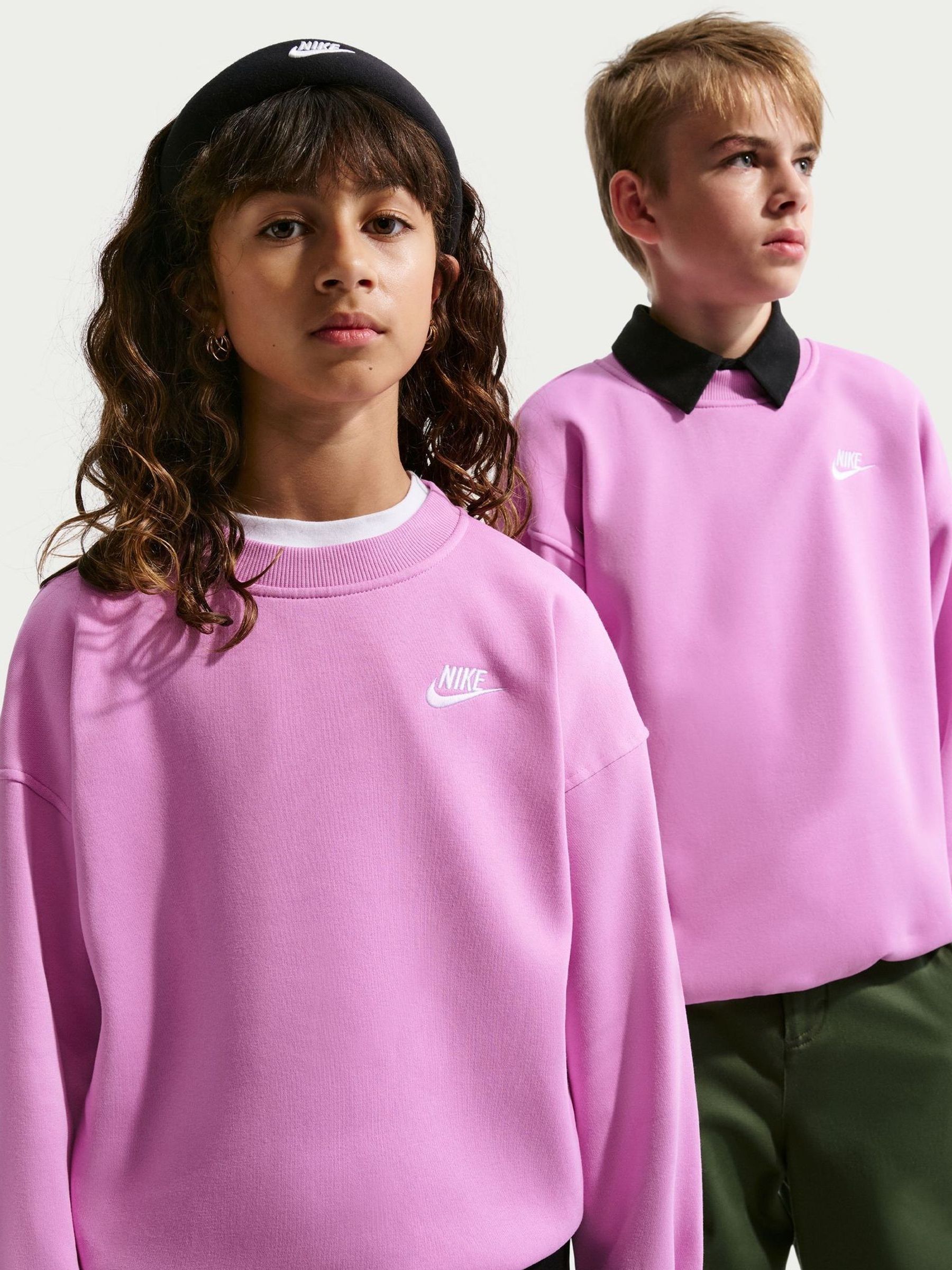Next：日本 マゼンタピンク - Nike オーバーサイズ Club フリース