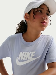 Nike Ghost Blue Futura HBR T-Shirt - Image 4 of 5