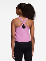 Nike Magenta Pink One Dri-FIT Tank Vest Top - Image 2 of 3