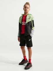 Nike Black Grey Tech Fleece Shorts - Image 1 of 5