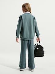 Nike Mineral Slate Club Fleece Wide Leg Joggers - Image 2 of 5