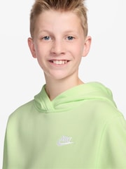 Nike Liquid Lime Club Fleece Pullover Hoodie - Image 3 of 3