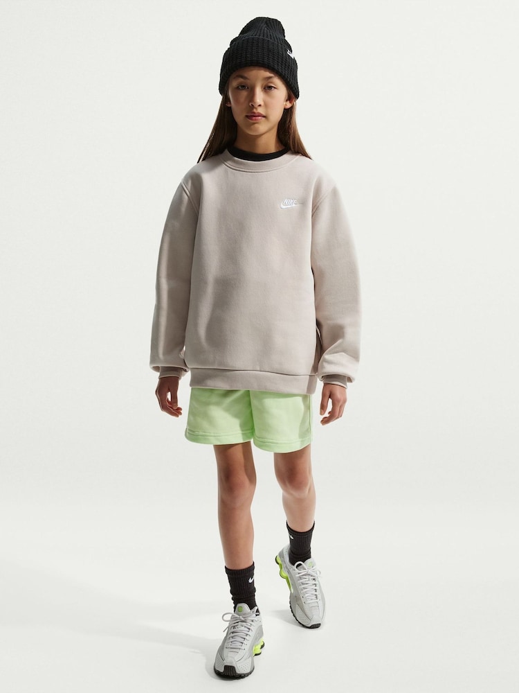 Nike Neutral Club Fleece Sweatshirt - Image 1 of 6 Nike Neutral Club Fleece Sweatshirt - Image 1 of 6