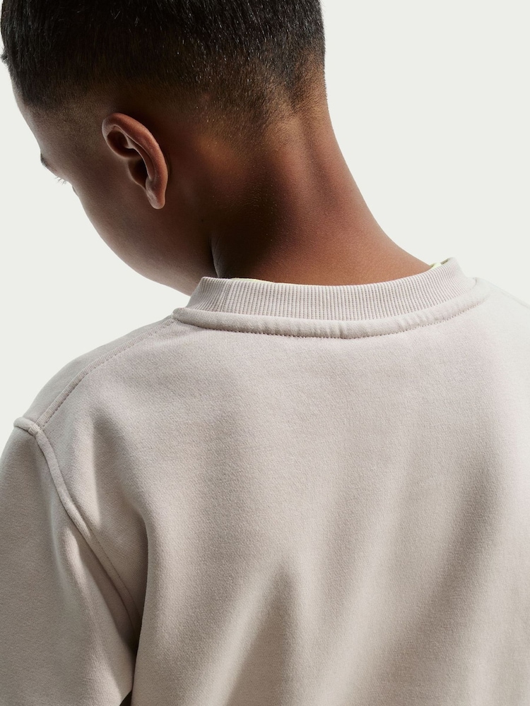 Nike Neutral Club Fleece Sweatshirt - Image 6 of 6 Nike Neutral Club Fleece Sweatshirt - Image 6 of 6