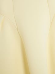 River Island Yellow Girls Scuba Bow 1 Shoulder Dress - Image 4 of 4