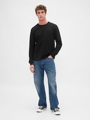 Gap Black Heavyweight Relaxed T-Shirt - Image 3 of 4