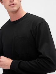 Gap Black Heavyweight Relaxed T-Shirt - Image 4 of 4
