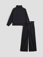 River Island Black Girls Bow Tracksuit Set - Image 2 of 5