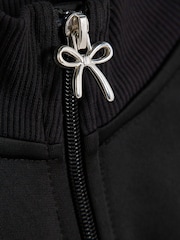 River Island Black Girls Bow Tracksuit Set - Image 5 of 5