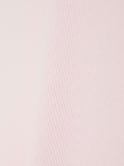 River Island Pink Girls 3D Bow Ribbed Top - Image 5 of 5