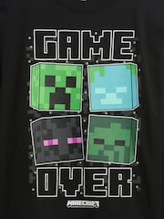 Gap Black Minecraft Graphic T-Shirt (4-13yrs) (4-13yrs) - Image 3 of 3