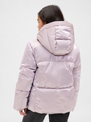 Chaqueta acolchada e impermeable con forro de sherpa de Gap (4-13 años) - Imagen 3 de 6