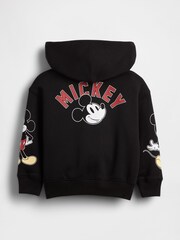 Gap Black Disney Vintage Soft Zip Hoodie (6mths-5yrs) (6mths-5yrs) - Image 2 of 2