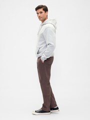 Gap Dark Brown Essential Chinos in Straight Fit - Image 4 of 6