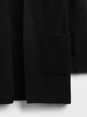 Gap Black Long Open Cardigan - Image 5 of 5
