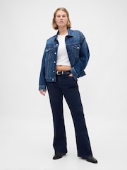Gap Blue Low Waisted Long and Lean Jeans - Image 6 of 7