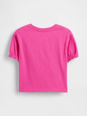 Gap Disney Ruffle Sleeve Round Neck T-Shirt (6mths-5yrs) (6mths-5yrs) - Slika 2 iz 2