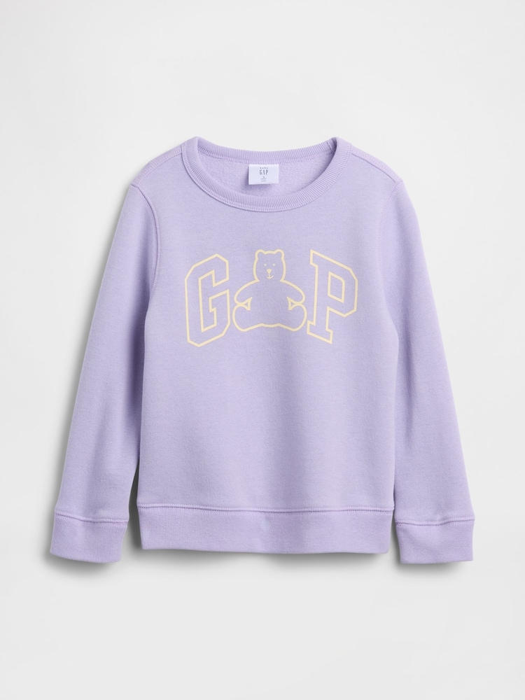Gap Purple Logo Crew Neck SweatShirt (6mths-5yrs) (6mths-5yrs) - Image 1 of 3 Gap Purple Logo Crew Neck SweatShirt (6mths-5yrs) (6mths-5yrs) - Image 1 of 3