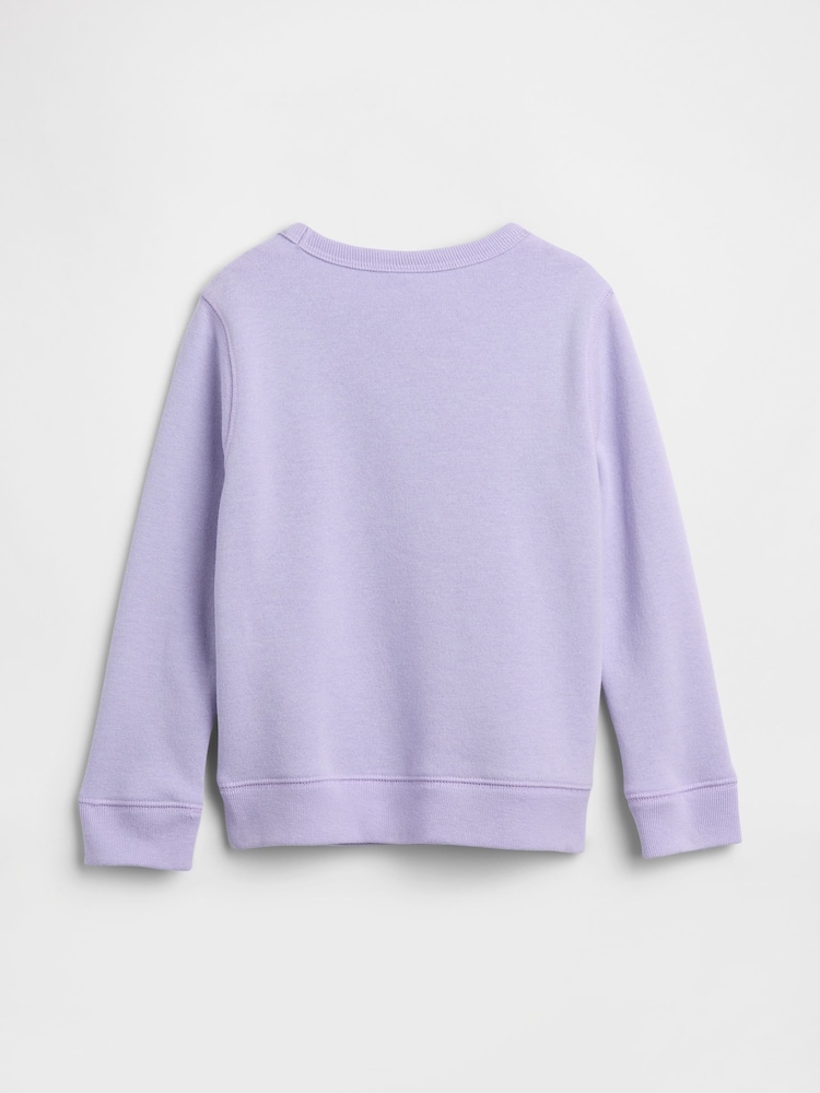 Gap Purple Logo Crew Neck SweatShirt (6mths-5yrs) (6mths-5yrs) - Image 2 of 3 Gap Purple Logo Crew Neck SweatShirt (6mths-5yrs) (6mths-5yrs) - Image 2 of 3