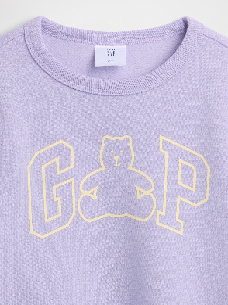 Gap Purple Logo Sweatshirt (6mths-5yrs) - Image 3 of 3