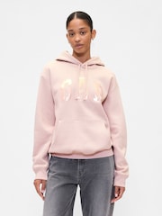 Rosa - Sudadera con capucha y logo de Gap - Imagen 1 de 5