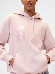 Rosa - Sudadera con capucha y logo de Gap - Imagen 4 de 5