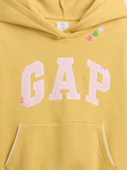 Gap Grey Relaxed Logo Hoodie (4-13yrs) - Image 3 of 3