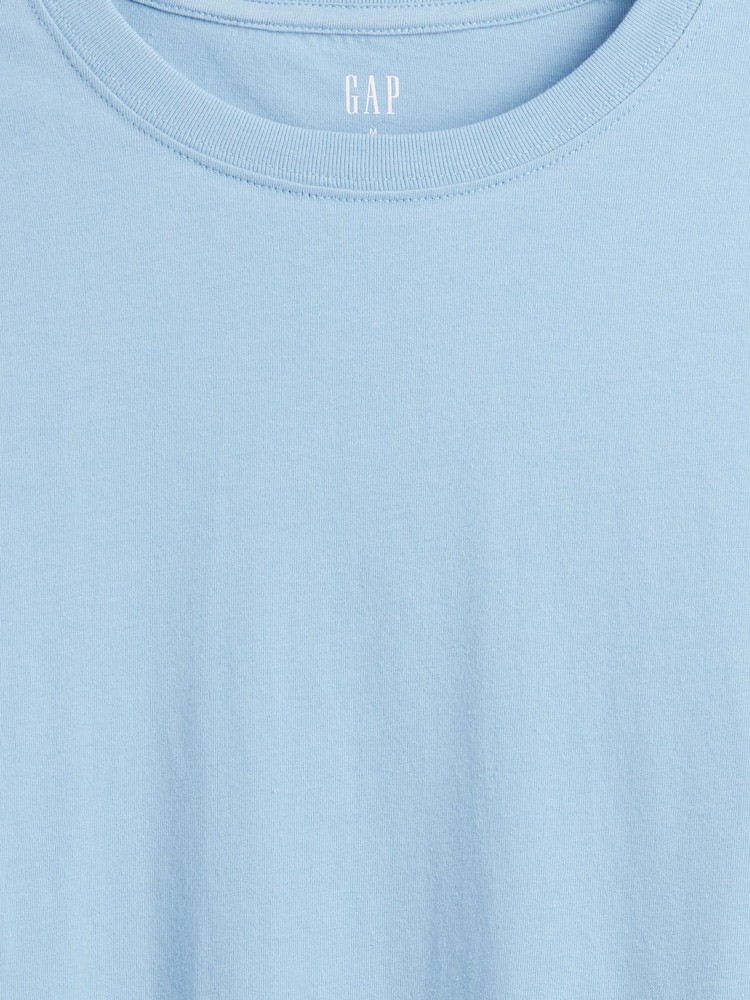 Gap Light Blue Everyday Long Sleeve T-Shirt - Image 5 of 5