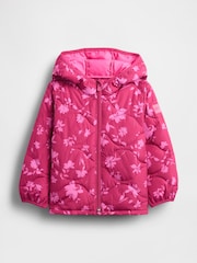 Rosa brillante - Chaqueta acolchada con tecnología para controlar el frío de Gap (6 meses - 5 años) - Imagen 1 de 3