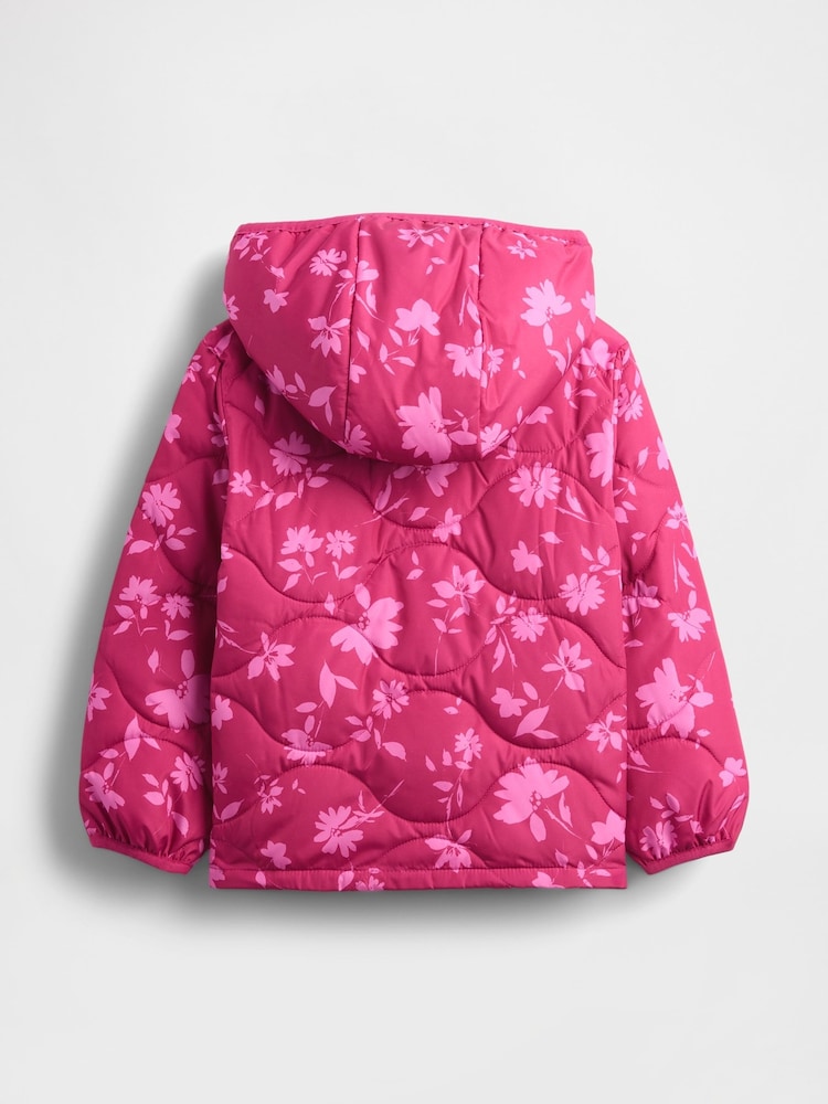Rosa brillante - Chaqueta acolchada con tecnología para controlar el frío de Gap (6 meses - 5 años) - Imagen 2 de 3