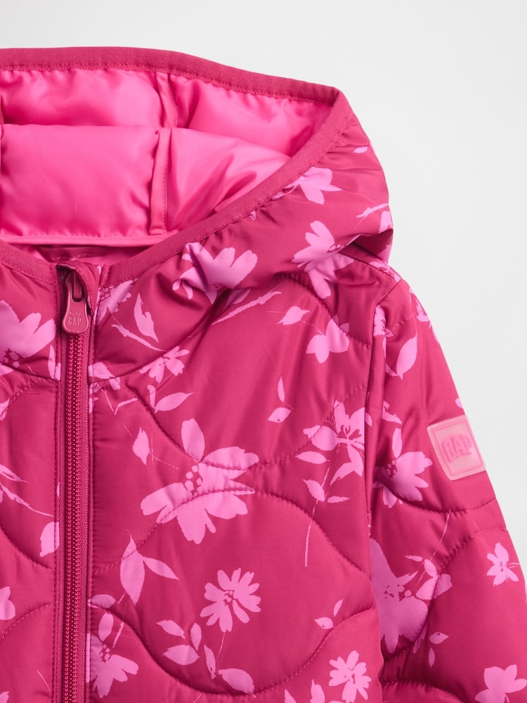 Rosa brillante - Chaqueta acolchada con tecnología para controlar el frío de Gap (6 meses - 5 años) - Imagen 3 de 3